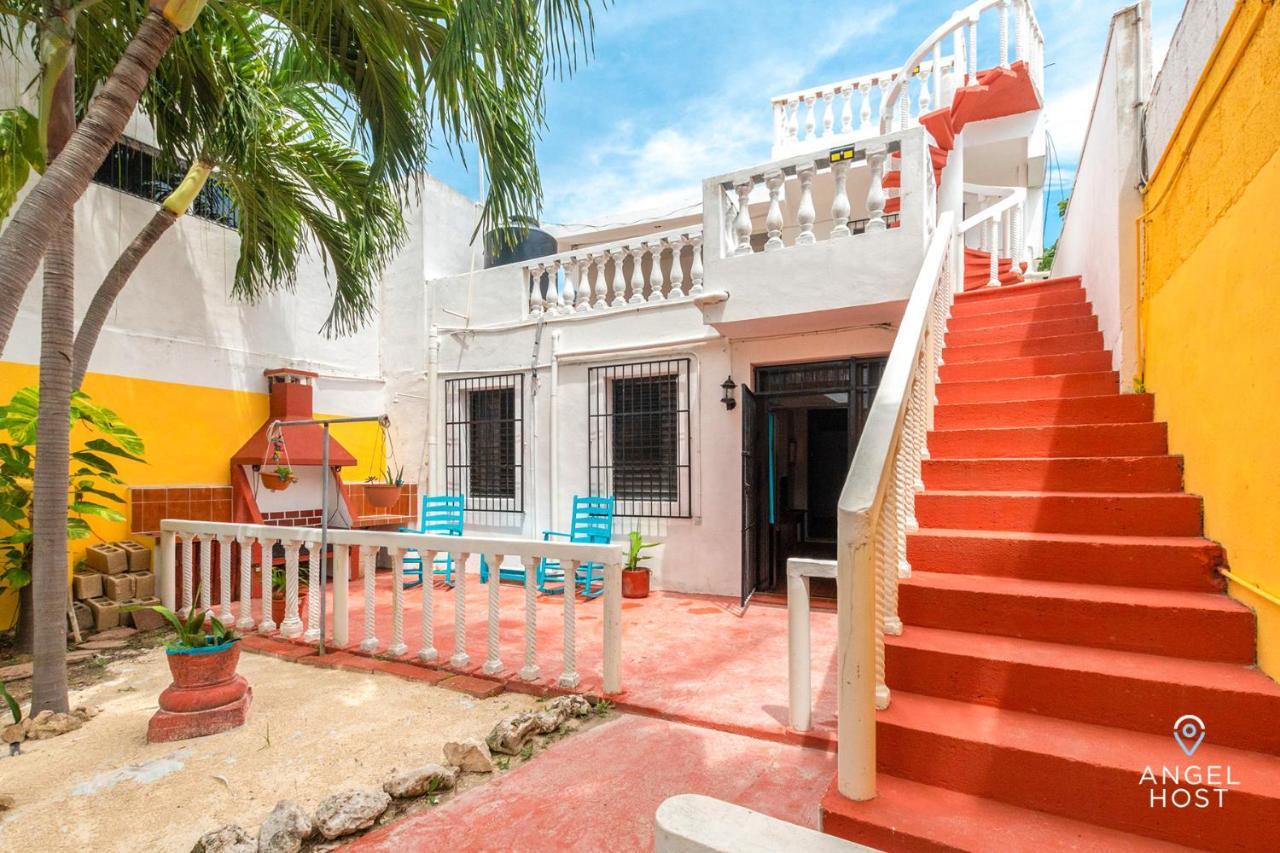 Malecon Beach House In Progreso 1 Block From Beach Ngoại thất bức ảnh