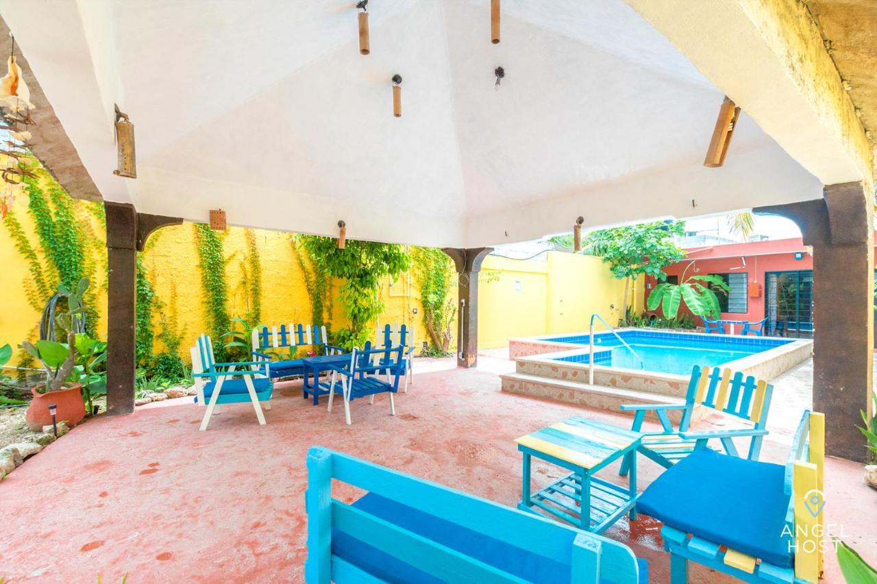 Malecon Beach House In Progreso 1 Block From Beach Ngoại thất bức ảnh